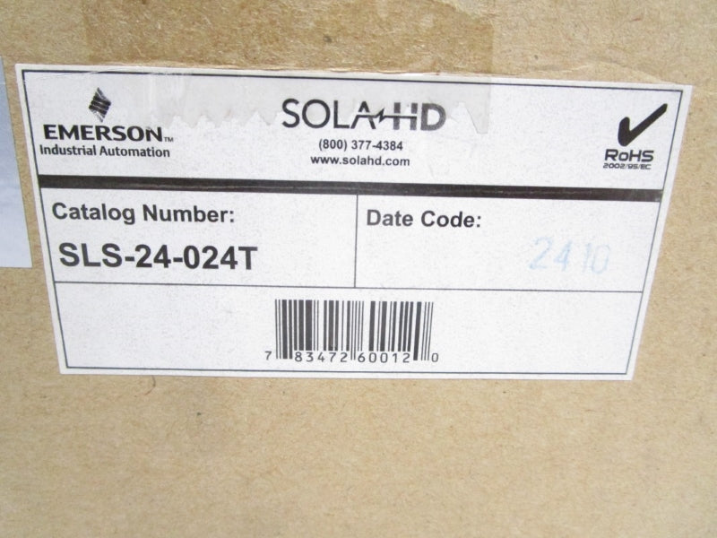 EMERSON SLS-24-024T 240VAC 1.2A NSMP