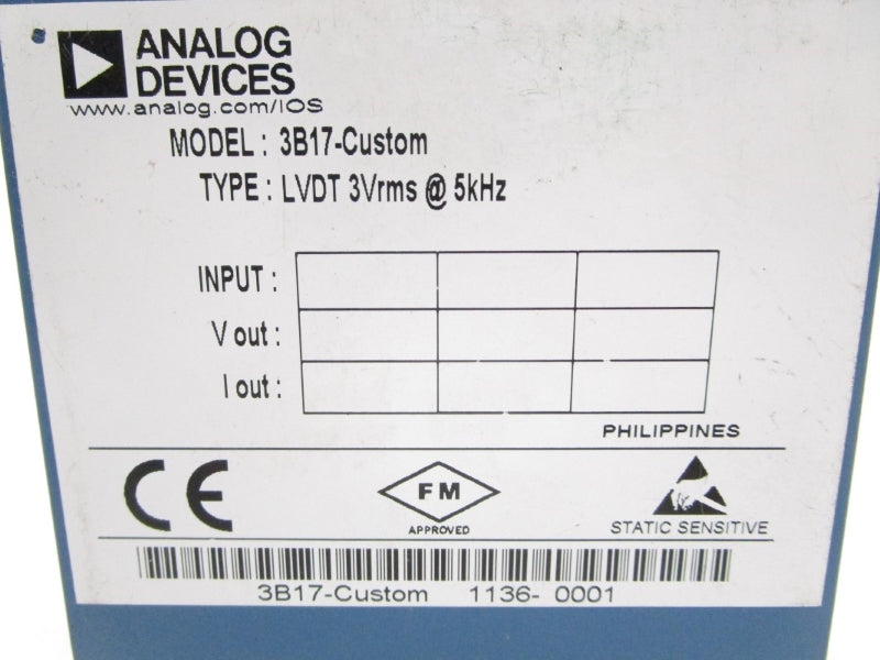 ANALOG DEVICES 3B17-CUSTOM NSNP