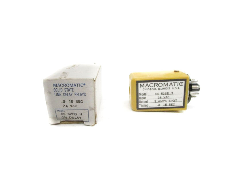 MACROMATIC SS6268II 24VDC 3A NSMP