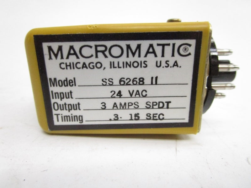 MACROMATIC SS6268II 24VDC 3A NSMP