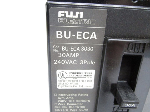 FUJI ELECTRIC BU-ECA3030 240VAC 30A NSMP