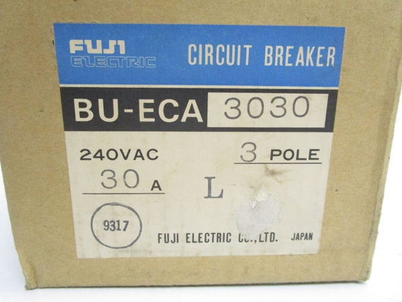 FUJI ELECTRIC BU-ECA3030 240VAC 30A NSMP