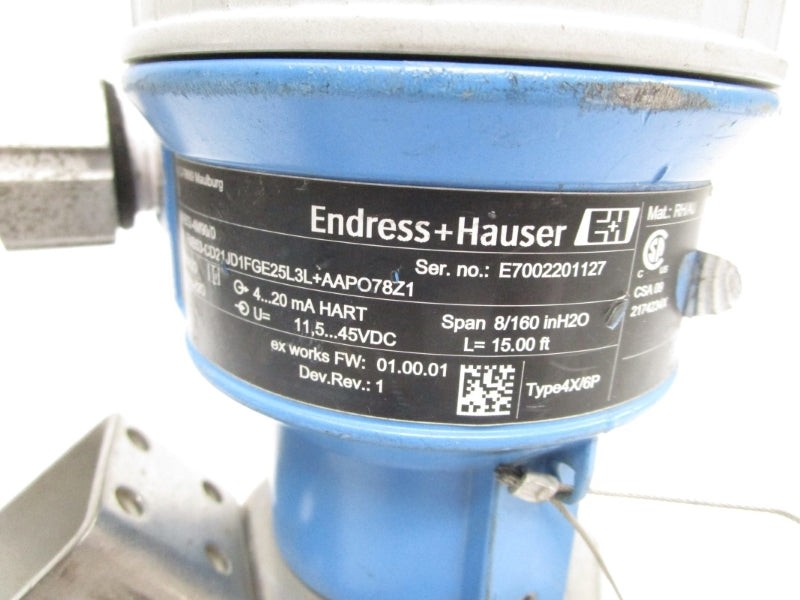 ENDRESS+HAUSER FMB53-4M90/0 11.5-45VDC F/W 01.00.01 UNMP