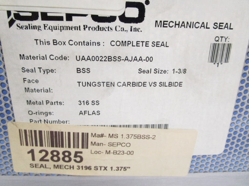 SEPCO UAA0022BSS-AJAA-00 NSMP