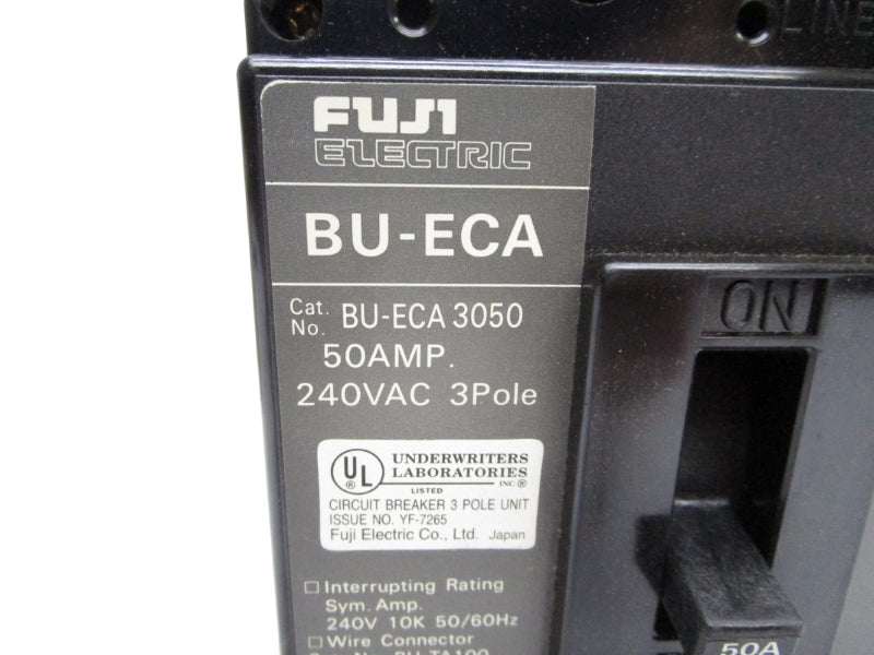 FUJI ELECTRIC BU-ECA3050 250VAC 50A NSMP