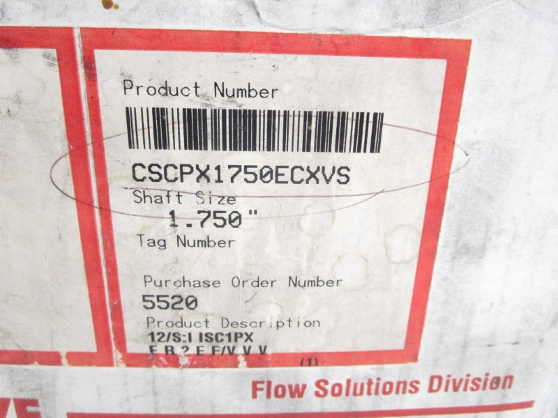 FLOWSERVE CSCPX1750ECXVS 12/S:IISC1PX 1.750" NSMP