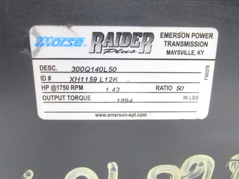 MORSE 300Q140L50 XH1169L12K UNMP
