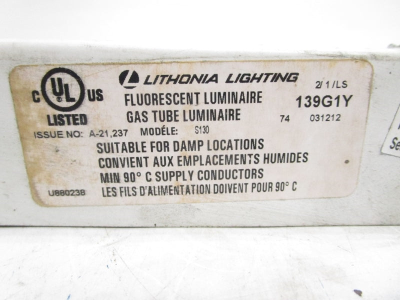 LITHONIA LIGHTING 139G1Y S130 120V 0.50A UNMP
