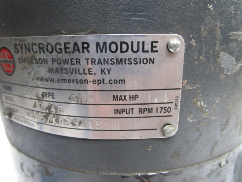 EMERSON E180 E180A 208-230/460V 1.86-1.94/0.97A UNMP