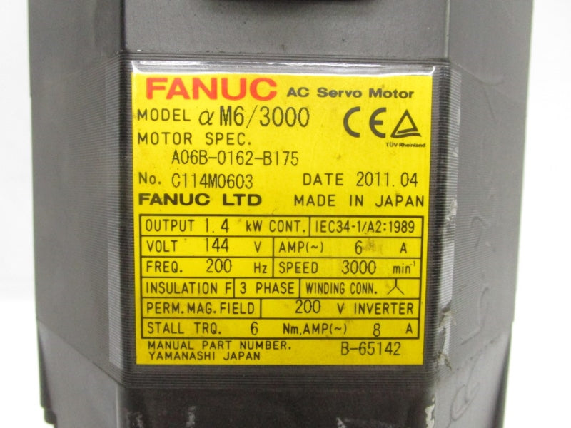 FANUC A06B-0162-B175 44V 6A UNMP