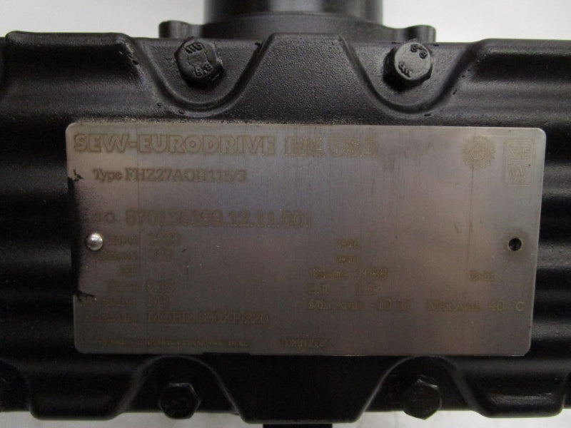 SEW EURODRIVE FHZ27-AQH115/3 NSMP
