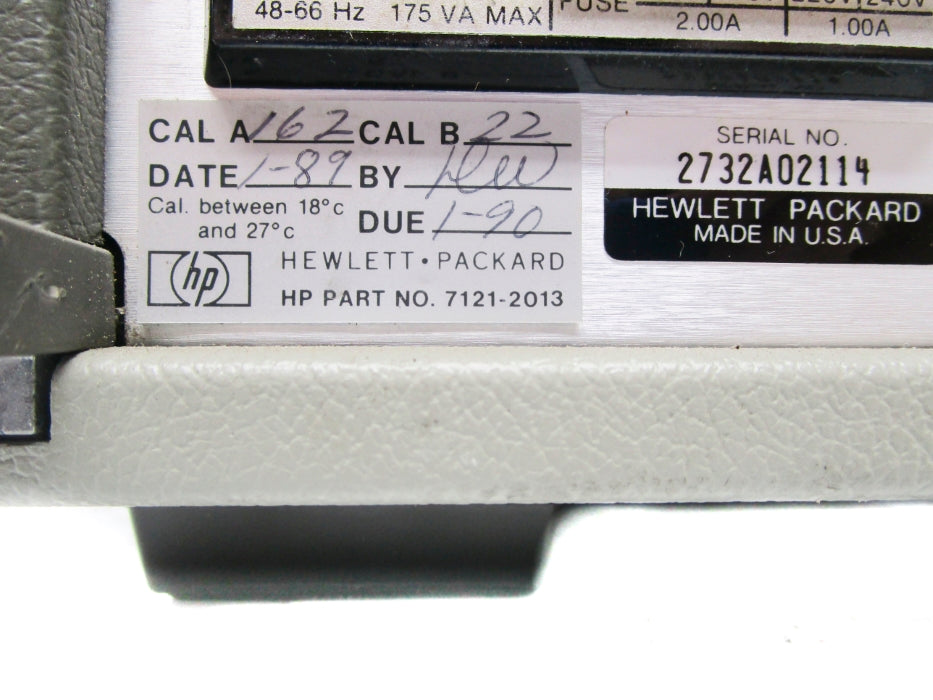 HEWLETT-PACKARD 5508A 7121-2013 UNMP