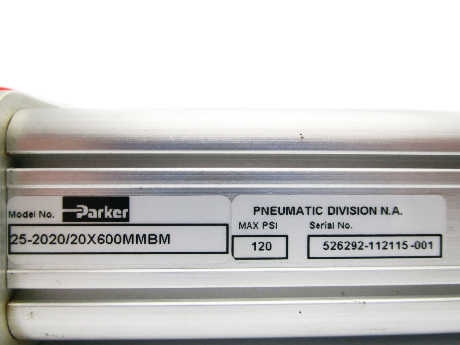 PARKER 25-2020/20X600MMBM 120PSI (AS PICTURED) NSNP