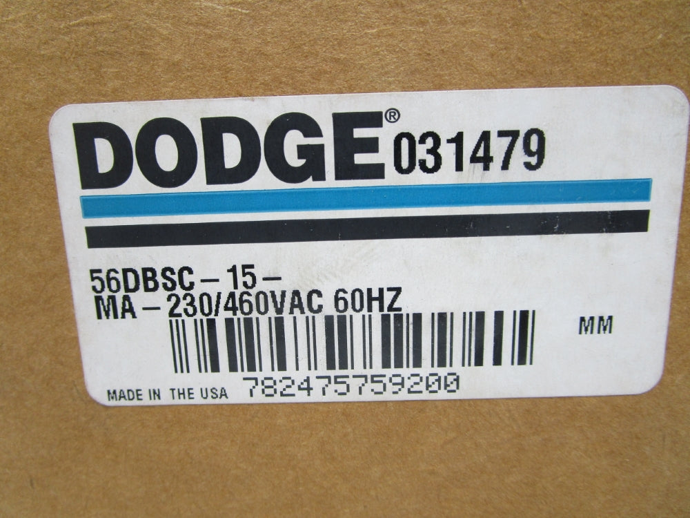 DODGE 031479 56DBSC-15-MA-230/460VAC NSFS
