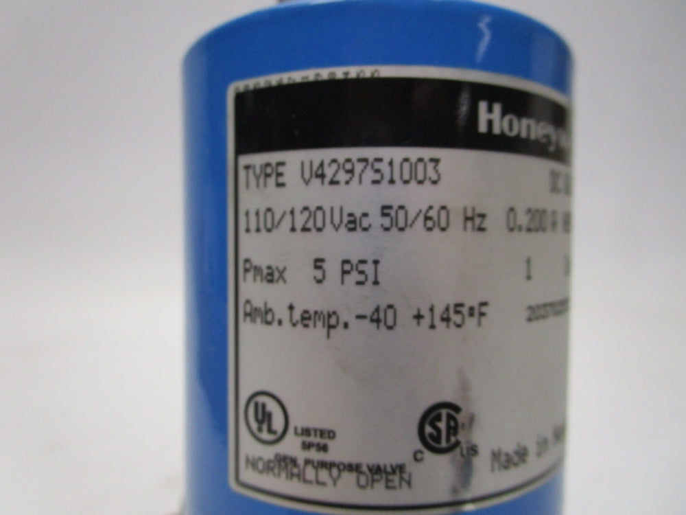 HONEYWELL V4297S1003 5PSI NSMP