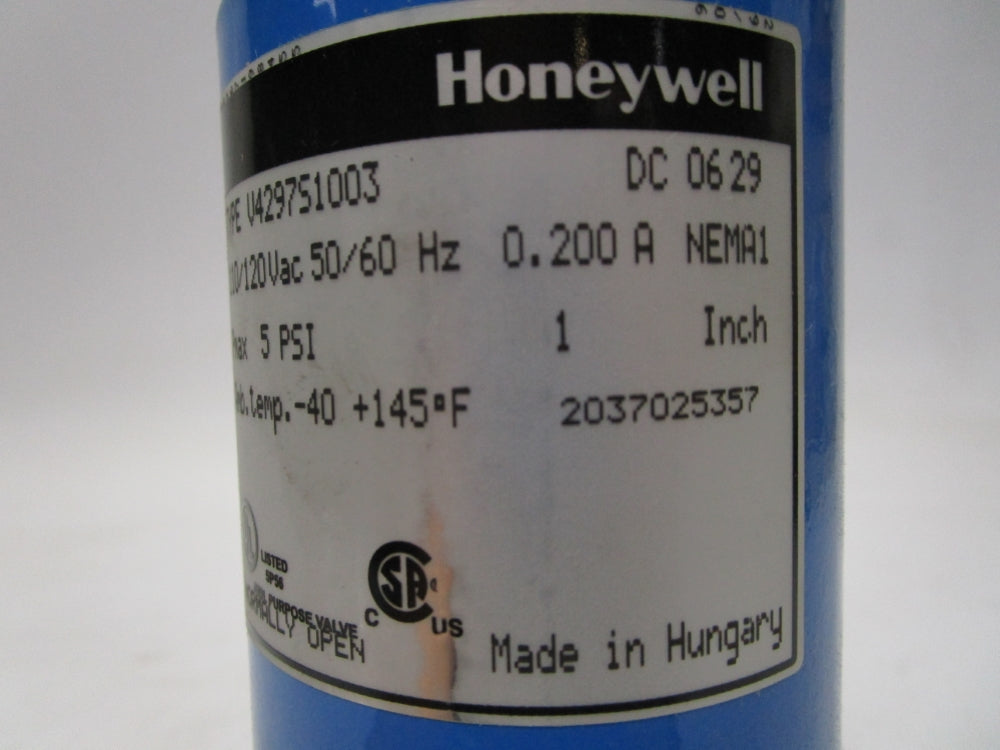 HONEYWELL V4297S1003 5PSI NSMP