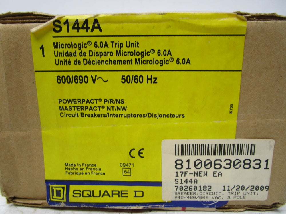 SQUARE D S144A NSFS