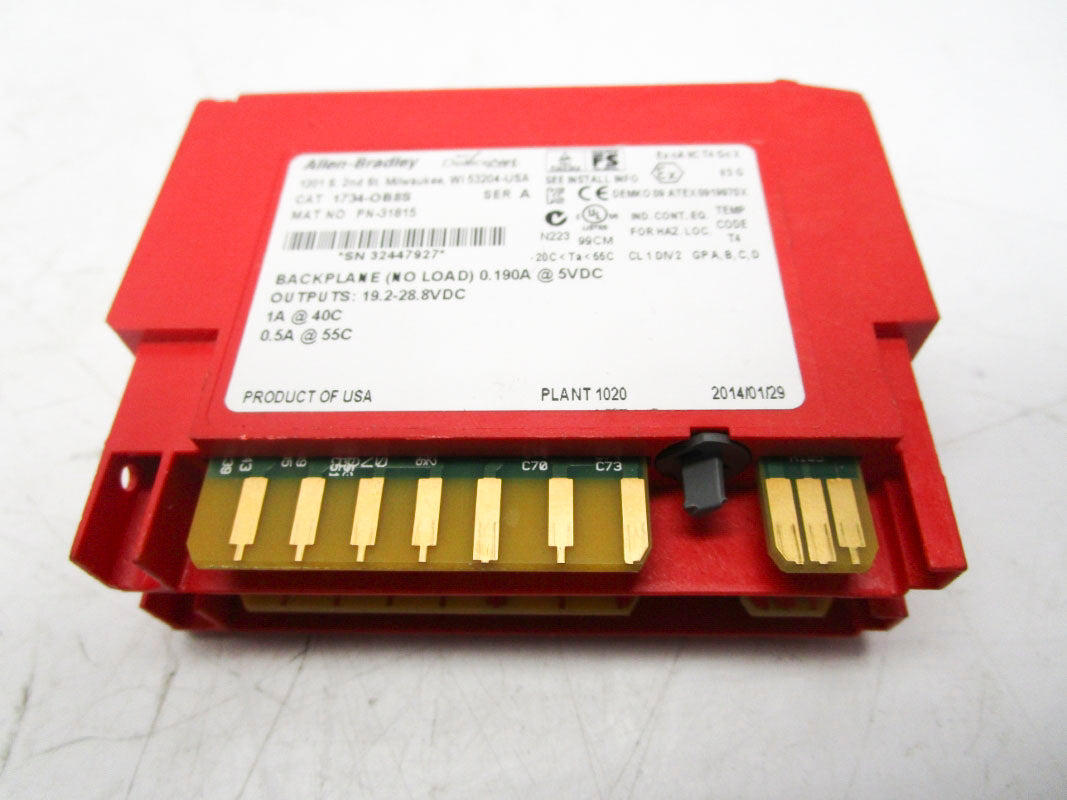 ALLEN BRADLEY 1734-OB8S SER. A UNMP