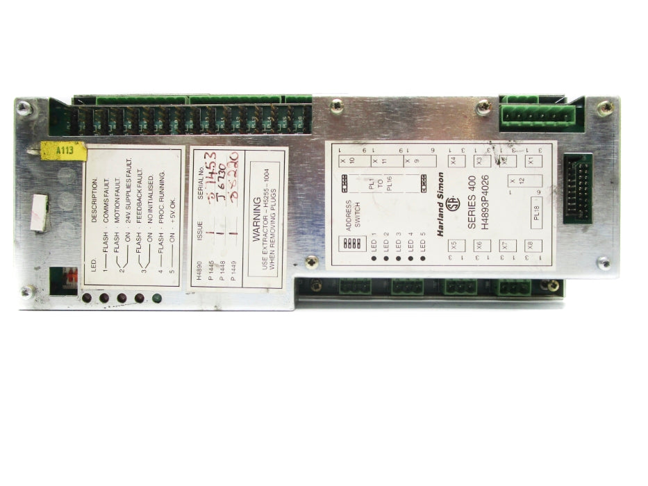 HARLAND SIMON H4893P4026 UNMP