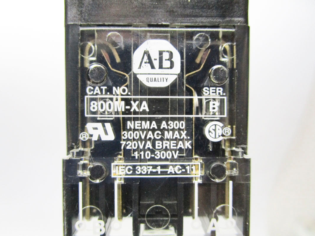 ALLEN BRADLEY 800MR-HX2B SER. A NSNP
