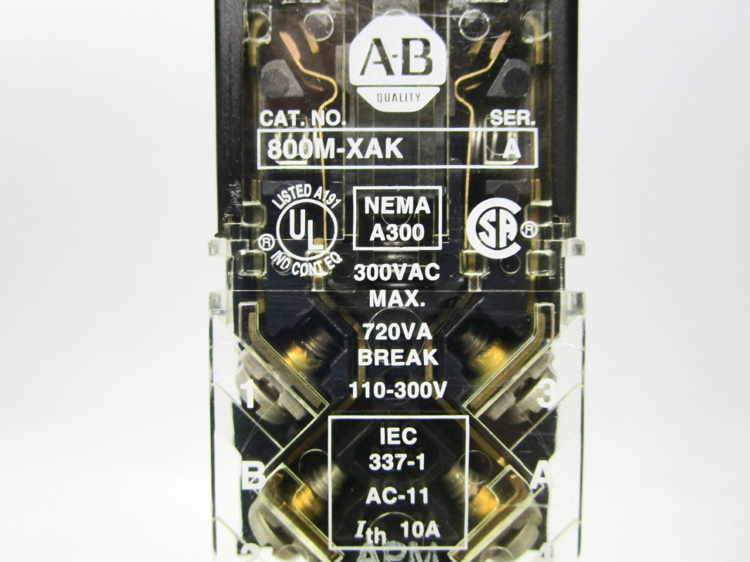 ALLEN BRADLEY 800MR-JX5B SER.A NSNP