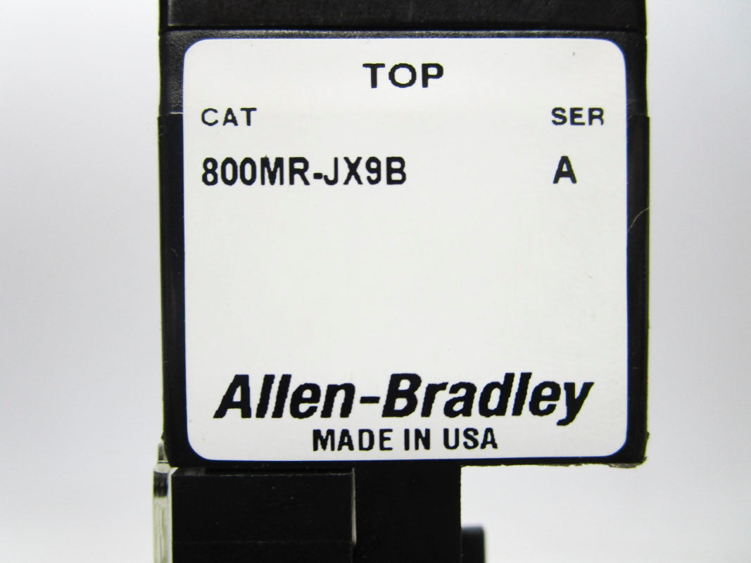 ALLEN BRADLEY 800MR-JX9B BLK SER. A NSNP