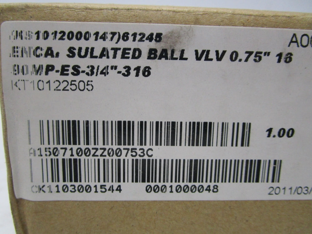 BALL VALVE KT10122505 NSMP