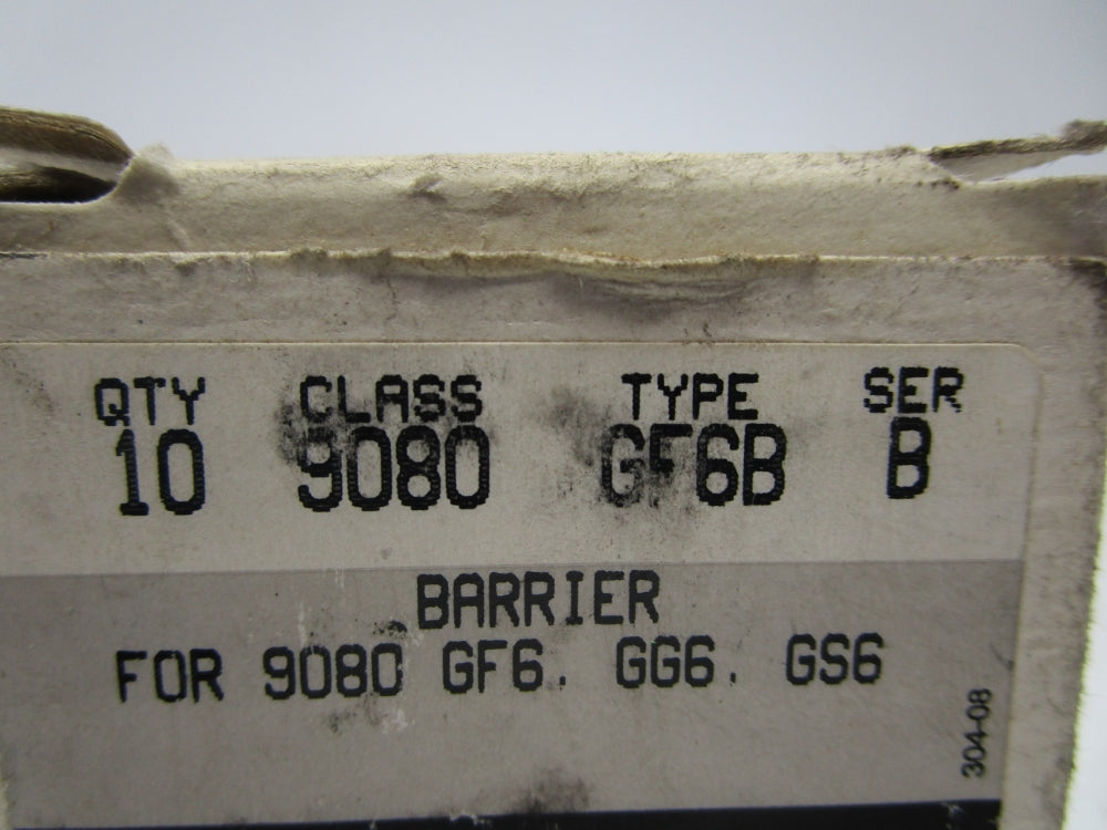 SQUARE D 9080GF6B SER. B (PKG OF 9)
