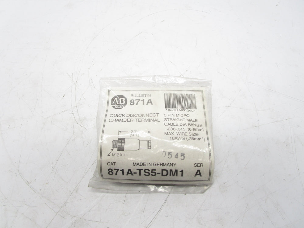 ALLEN BRADLEY 871A-TS5-DM1 SER. A NSMP