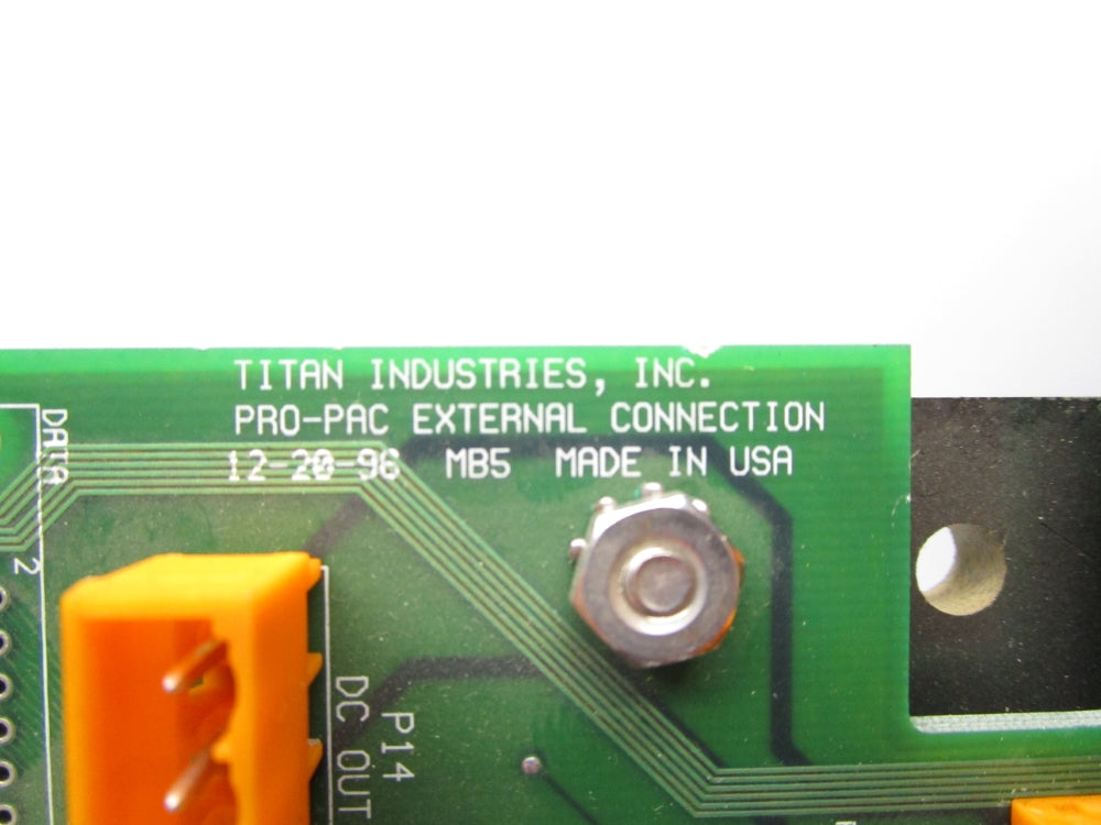 TITAN INDUSTRIES MB5 NSNP
