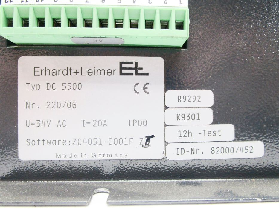 ERHARDT+LEIMER DC5500 220706 UNMP