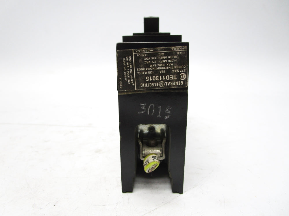 GENERAL ELECTRIC TED113015 15A 277VAC UNMP