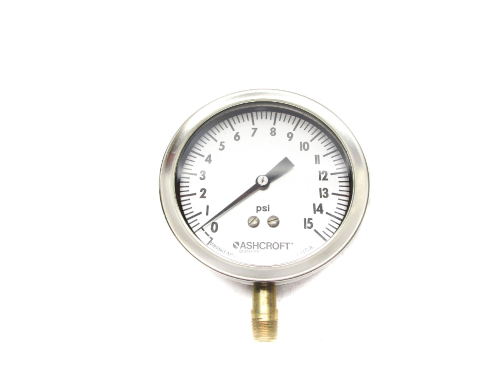 ASHCROFT Q-8956 0-15PSI NSNP