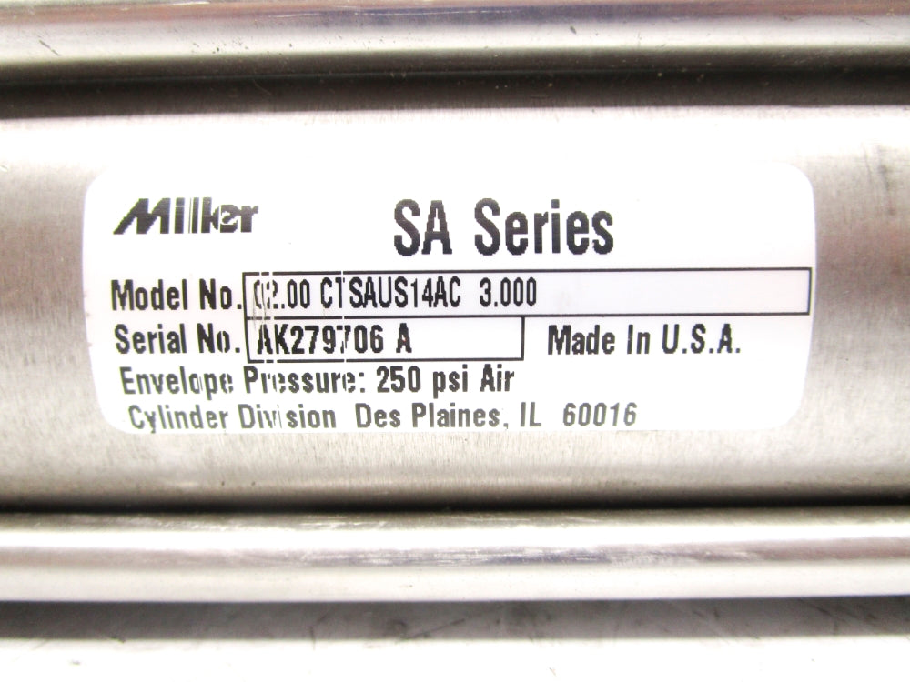 MILLER 02.00CTSAUS14AC3.000 250PSI NSNP