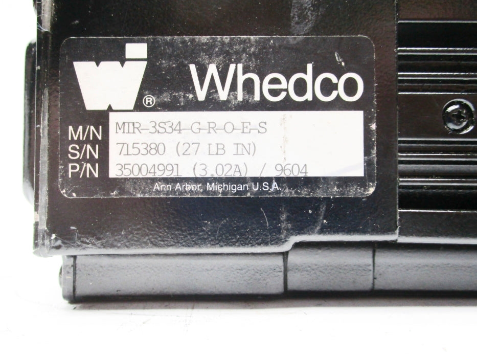 WHEDCO MIR-3S34-G-R-O-E-S (AS PICTURED) NSNP