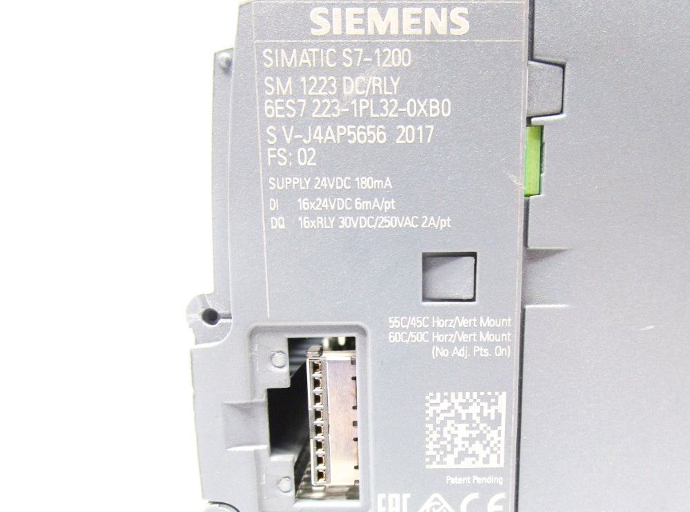 SIEMENS 6ES7223-1PL32-0XB0 (AS PICTURED) NSNP