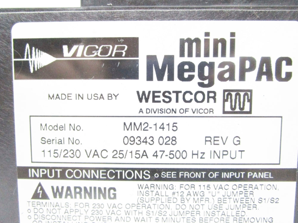VICOR MM2-1415 UNMP