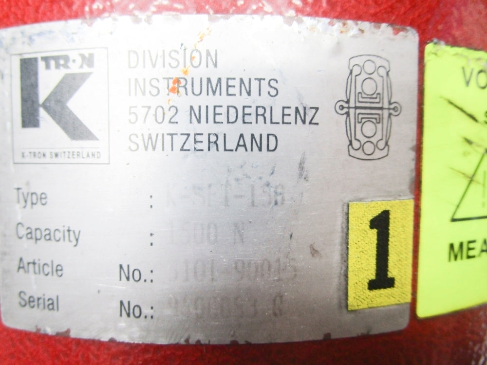 K-TRON K-SFT-15A UNMP