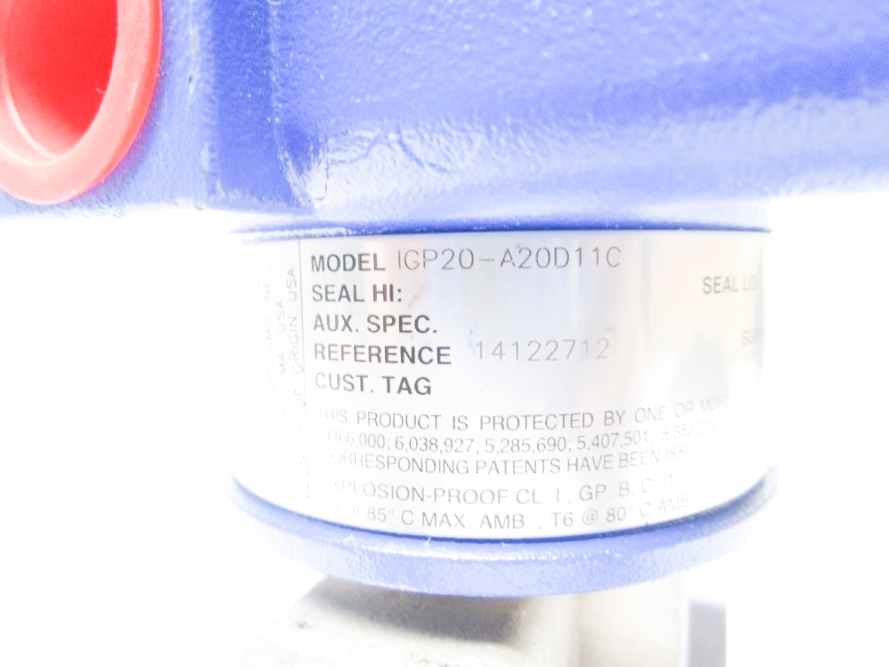 FOXBORO IGP20-A20D11C 0-300PSI NSNP