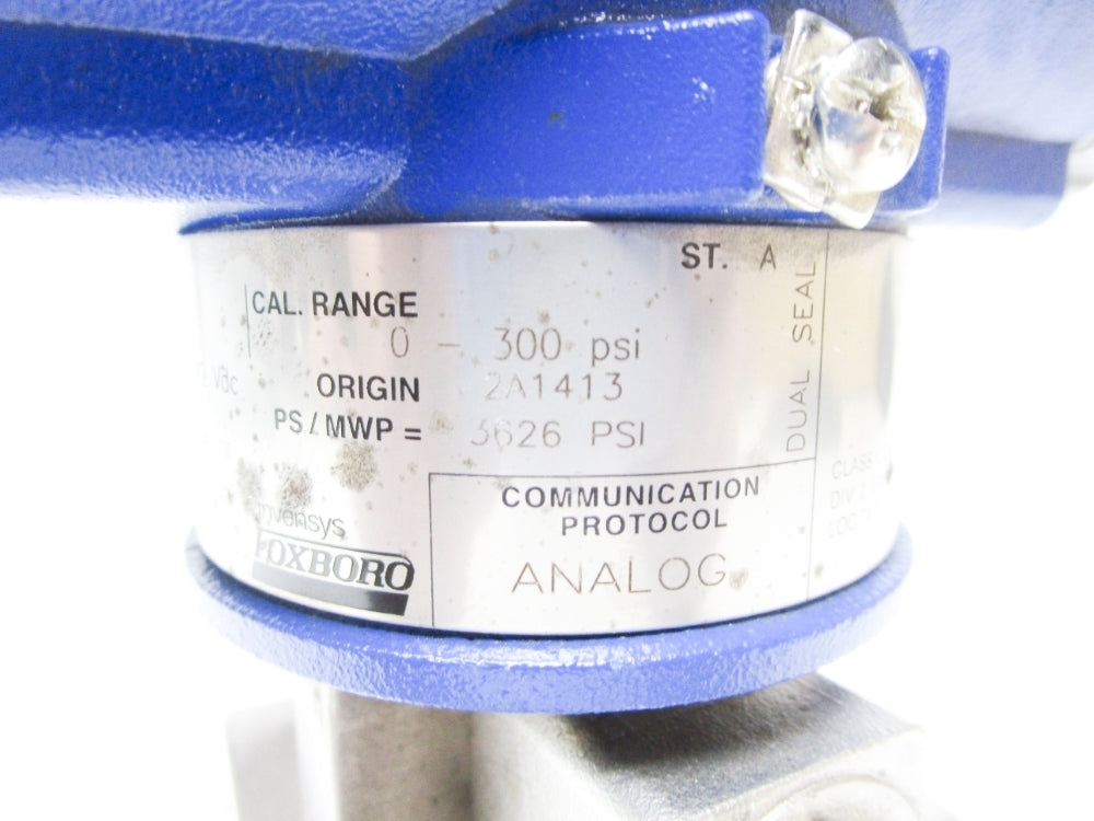 FOXBORO IGP20-A20D11C 0-300PSI NSNP