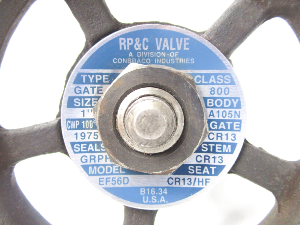 RP&C VALVE EF56D 1" NSNP