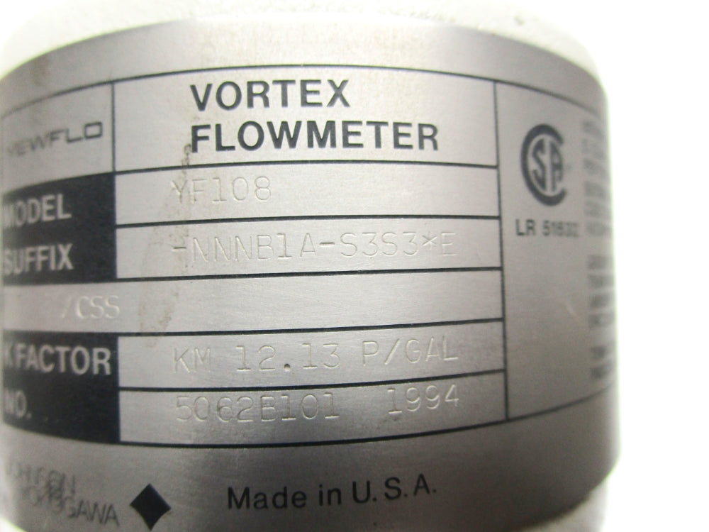 YEWFLO YF108-NNNB1A-S3S3*E UNMP