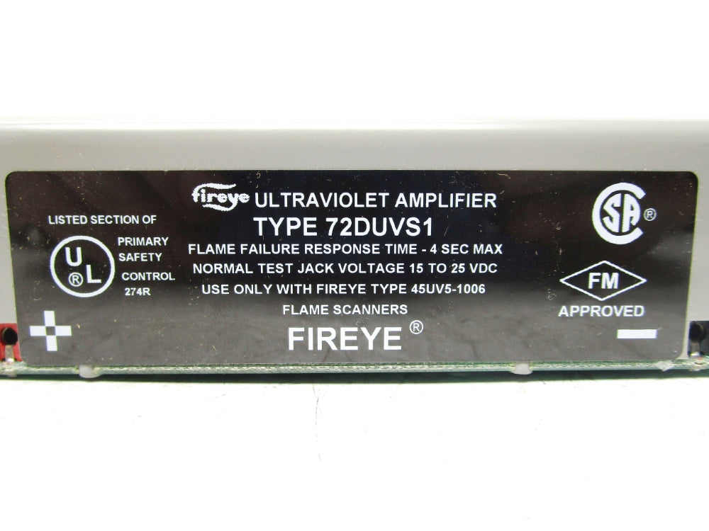FIREYE 72DUVS1 NSMP