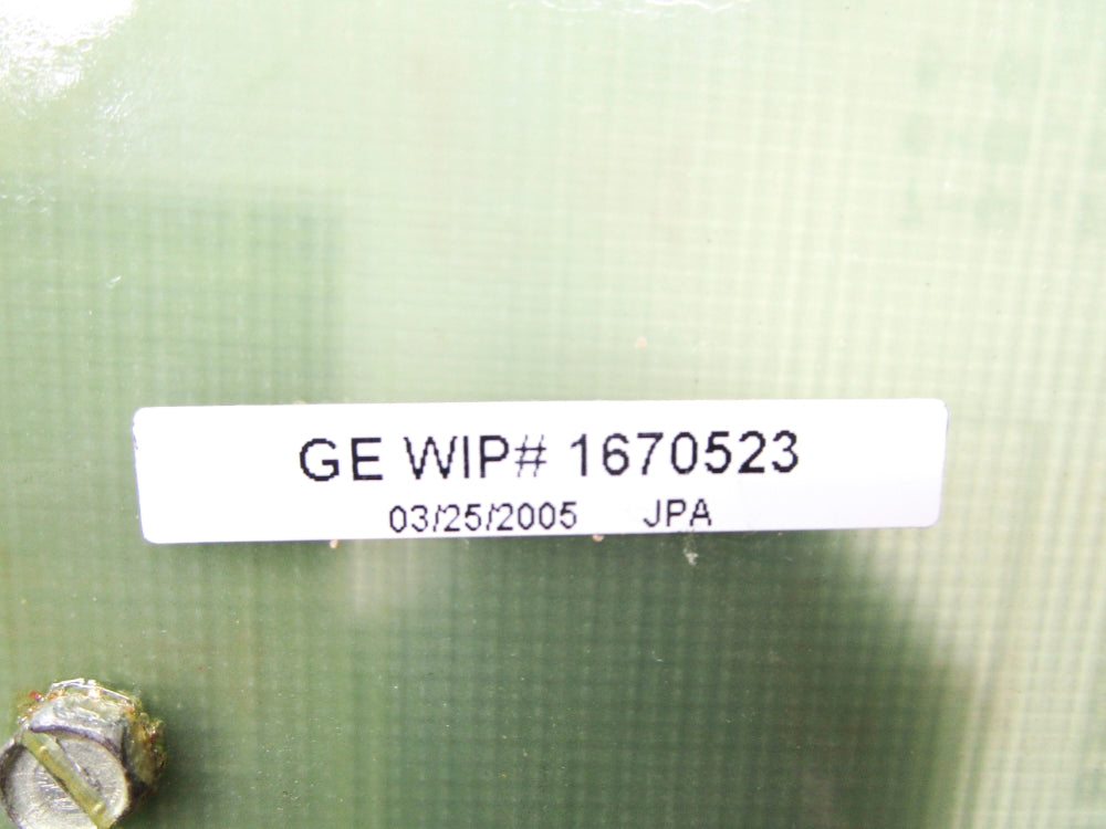 GENERAL ELECTRIC 1670523 UNMP