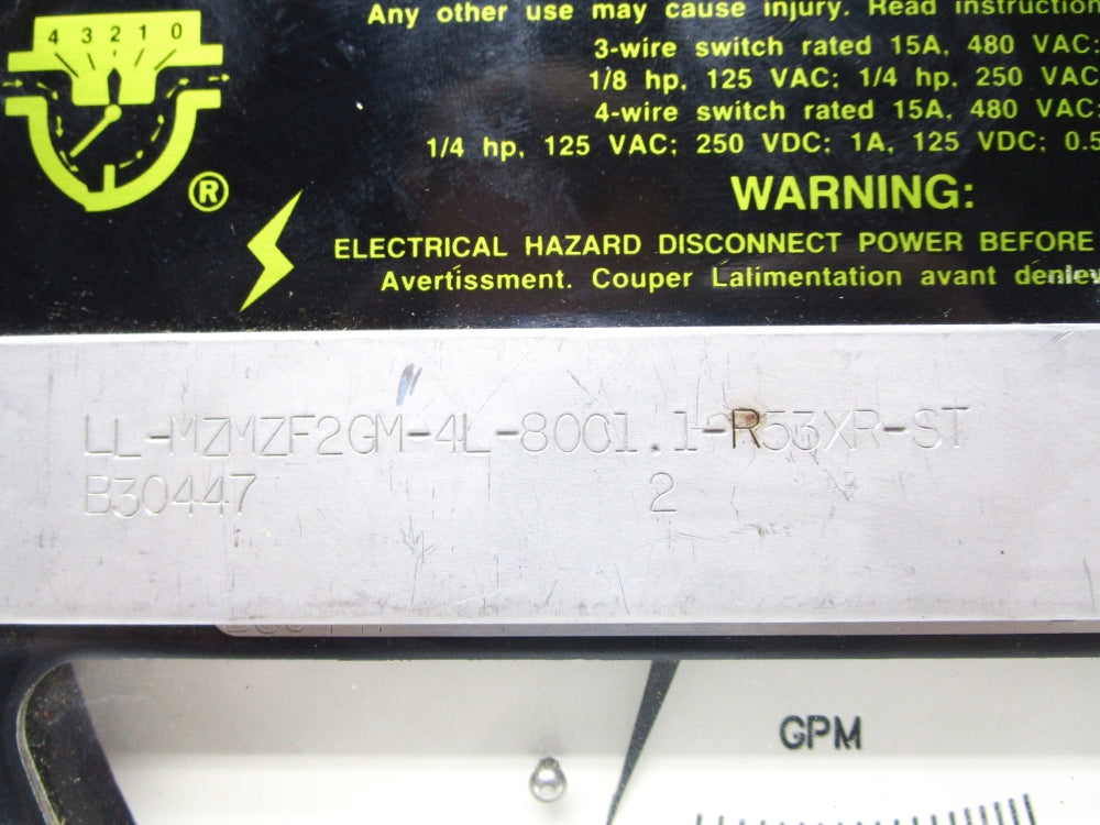 UFM LL-MZMZF2GM-4L-8001.1-R53XR-STB30447 0-2 NSNP