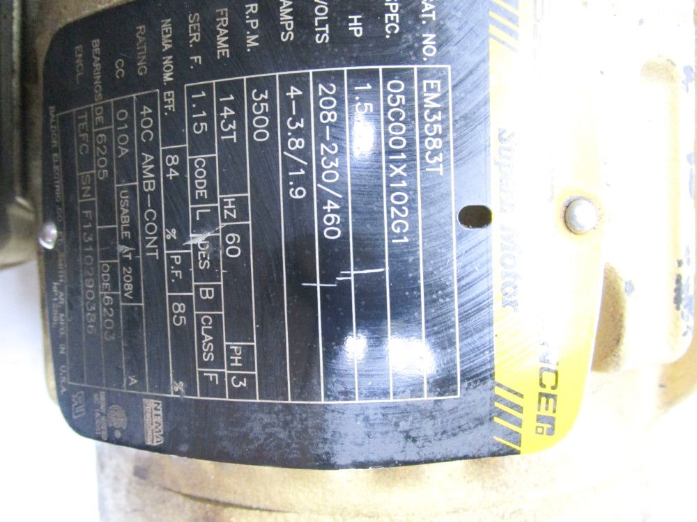 BALDOR EM3583T UNMP