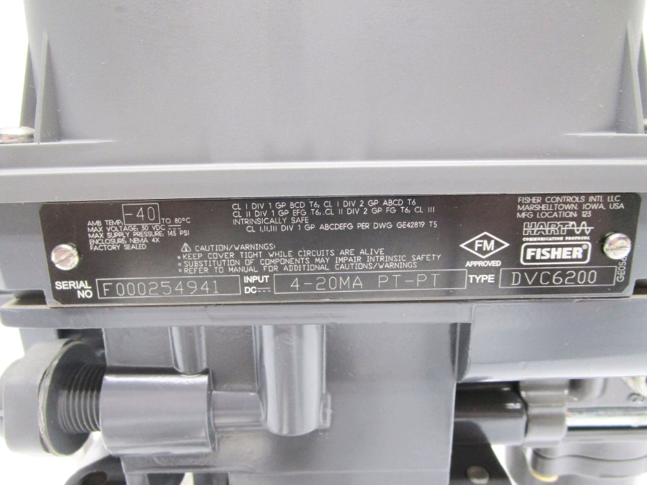 FISHER-BAUMAN DVC60200 84041SI 5-15PSI 150PSI NSNP