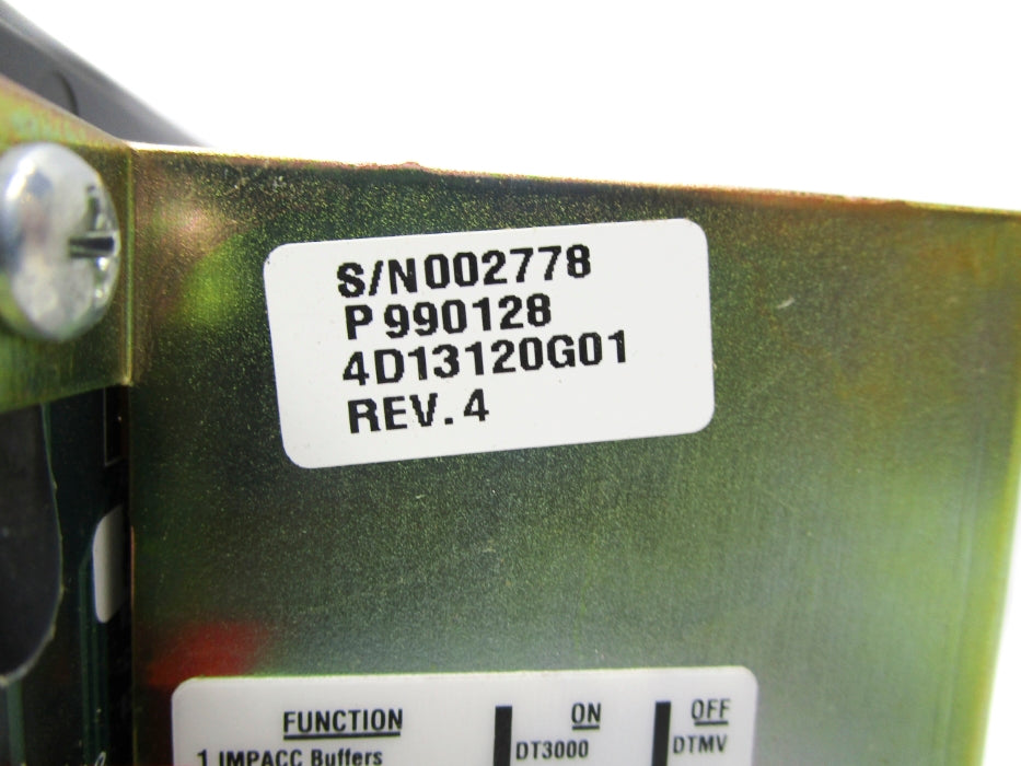 CUTLER HAMMER DIGITRIP 3000 4D13120G01 REV.4 (AS PICTURED) NSNP
