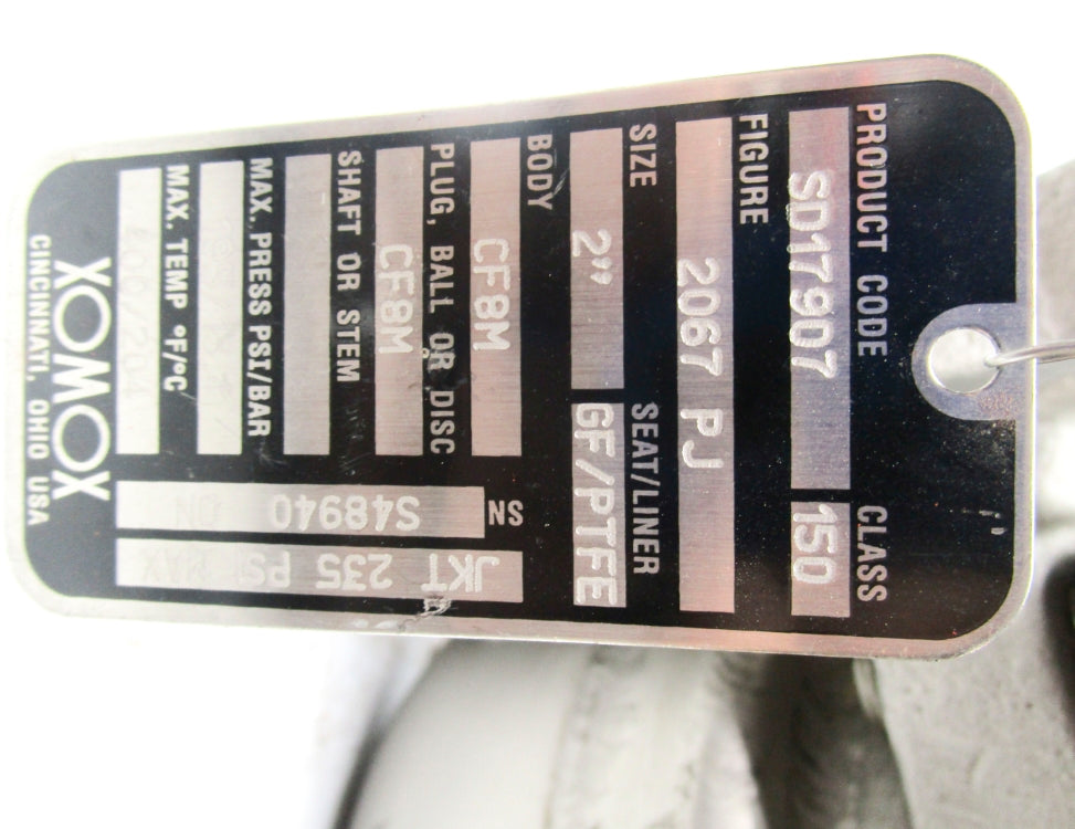 XOMOX SD17907 235PSI NSNP