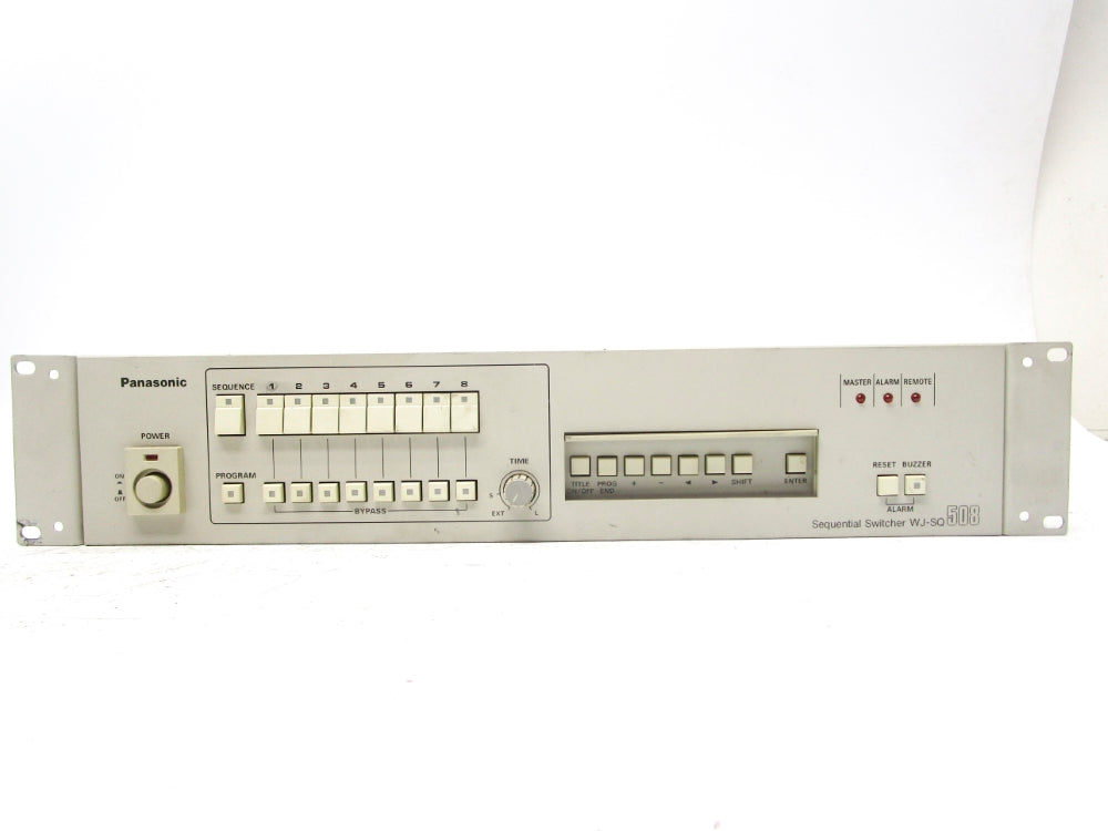 PANASONIC WJ-SQ508 120V UNMP